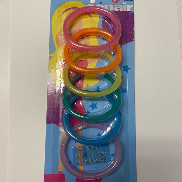 New 2005 Conair Glow in the Dark Jelly Bracelets - Picture 3 of 6